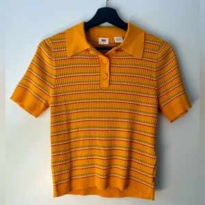 Levi’s knit sweater polo, Medium